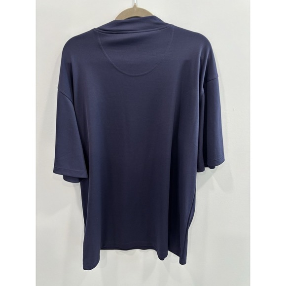 Pebble Beach Dry Luxe Performance Men's XL Shirt Navy Blue Moisture Wicking NWT - Picture 5 of 10